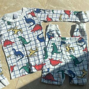 Hanna Andersson 2 piece pajama set | dinosaurs